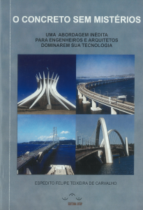 Capa para O Concreto sem mistério: uma abordagem inédita para Engenheiros e Arquitetos