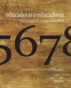Capa para Educadoras e Educadores: Matemáticos Brasileiros