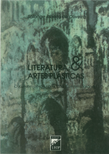 Capa para Literatura e Artes Plásticas: o Kunstlerroman na Ficção Contemporânea